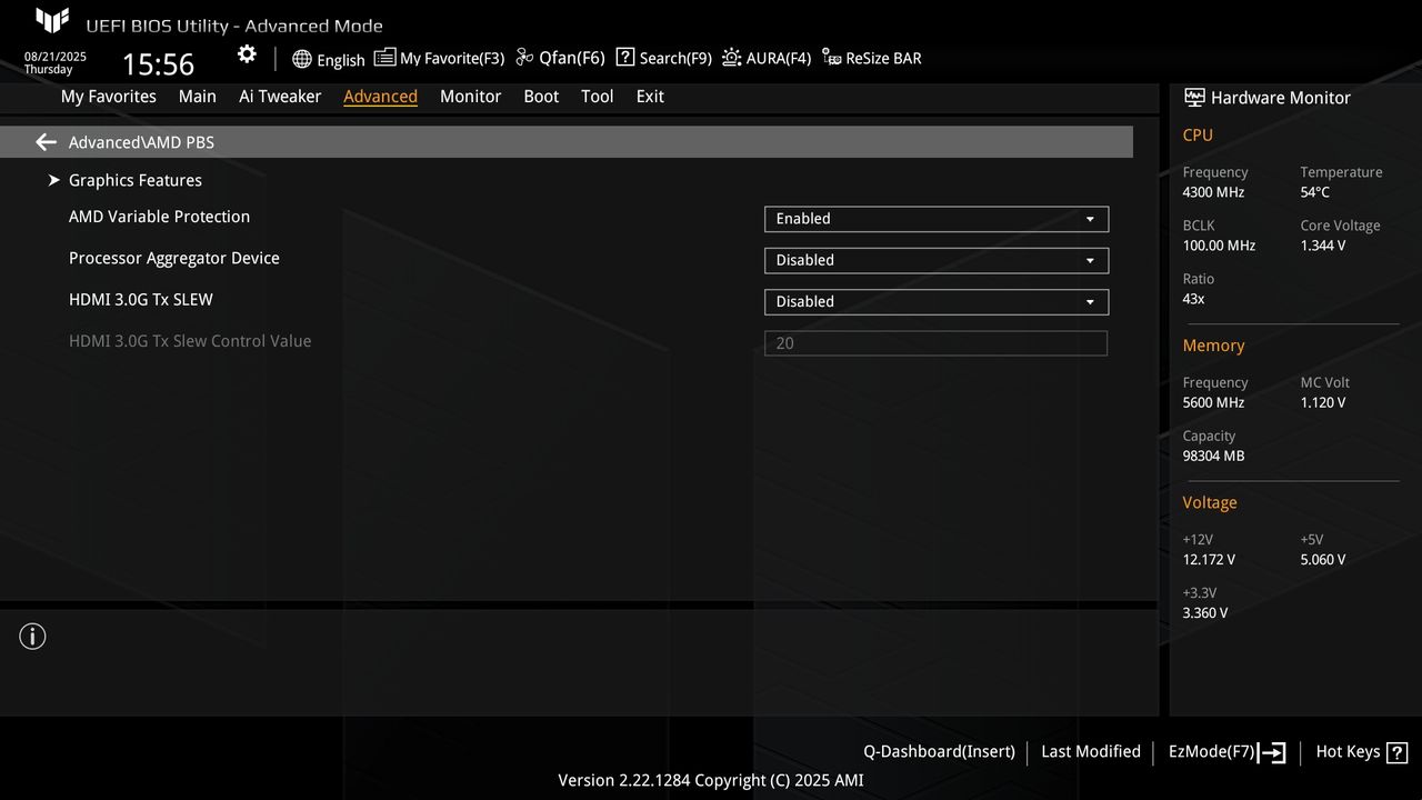 BIOS screenshot thumbnail