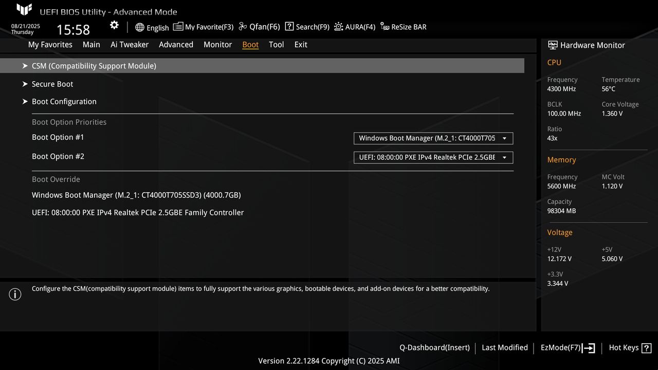 BIOS screenshot thumbnail