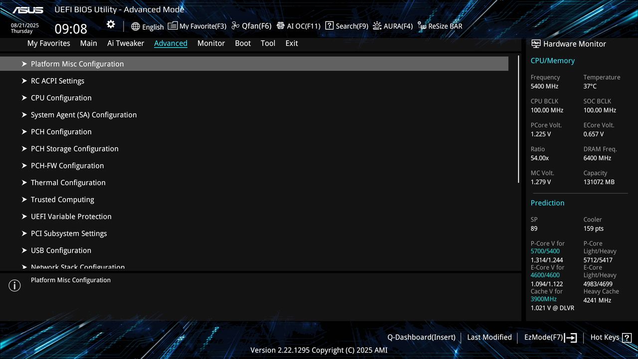 BIOS screenshot thumbnail