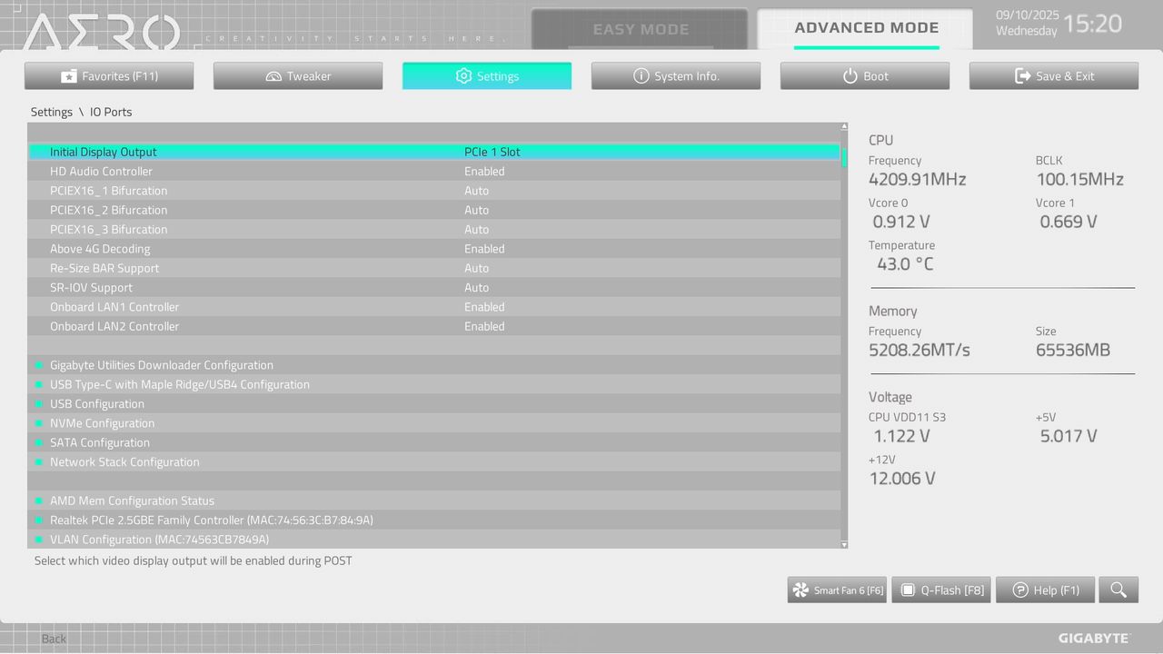 BIOS screenshot thumbnail