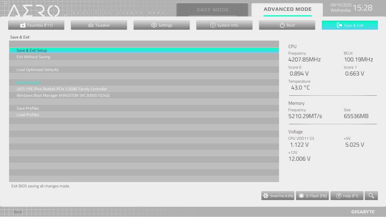 BIOS screenshot thumbnail