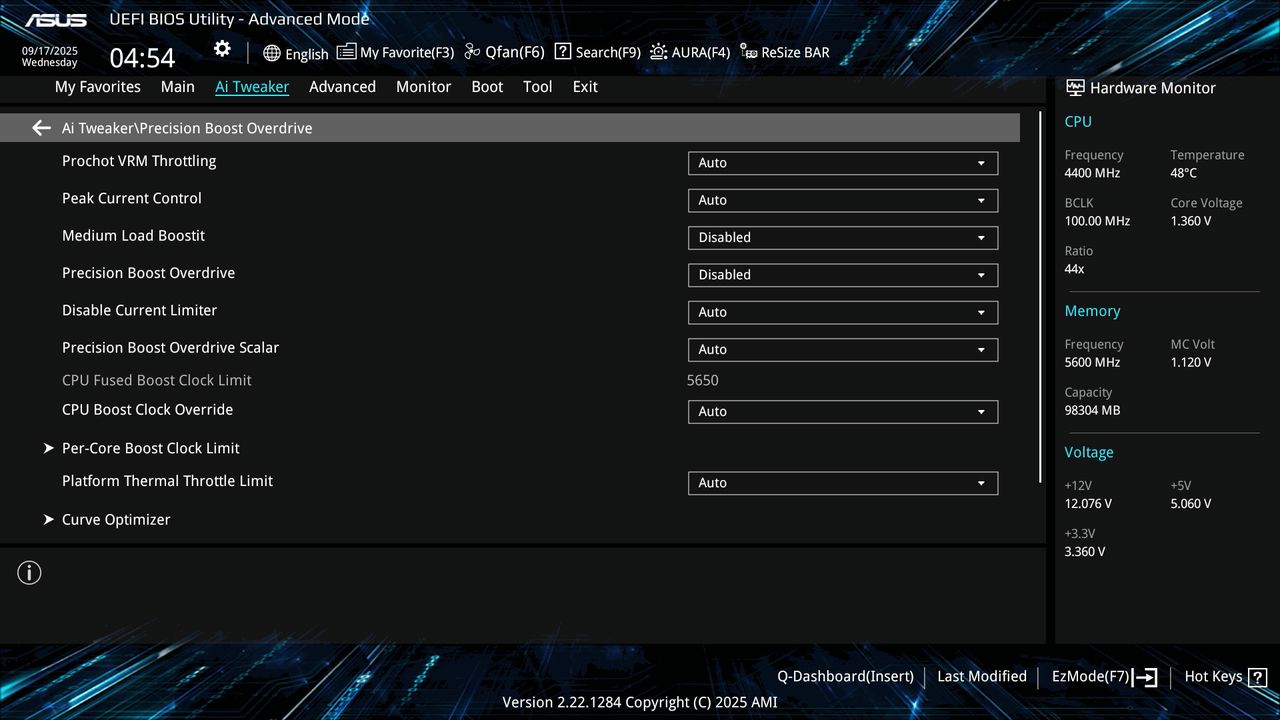 BIOS screenshot thumbnail