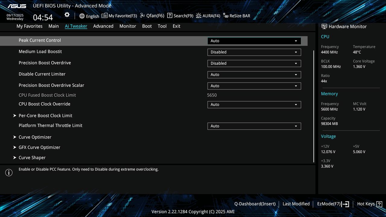 BIOS screenshot thumbnail