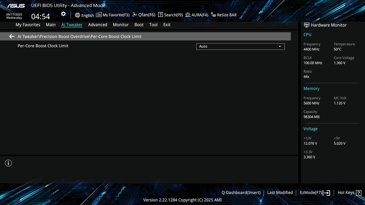 BIOS screenshot thumbnail