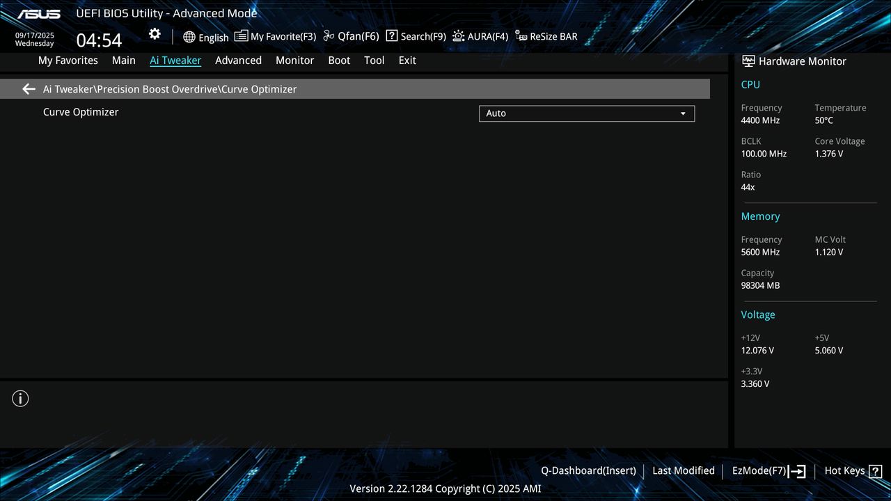 BIOS screenshot thumbnail