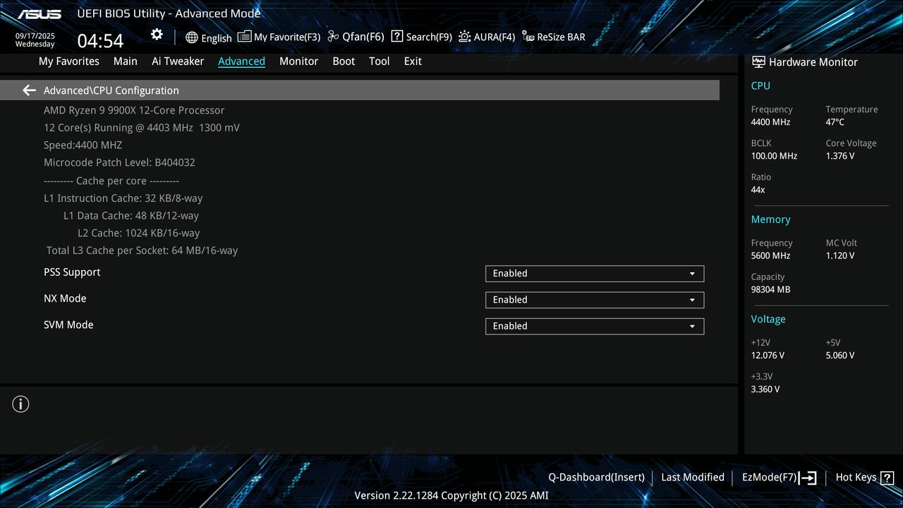 BIOS screenshot thumbnail