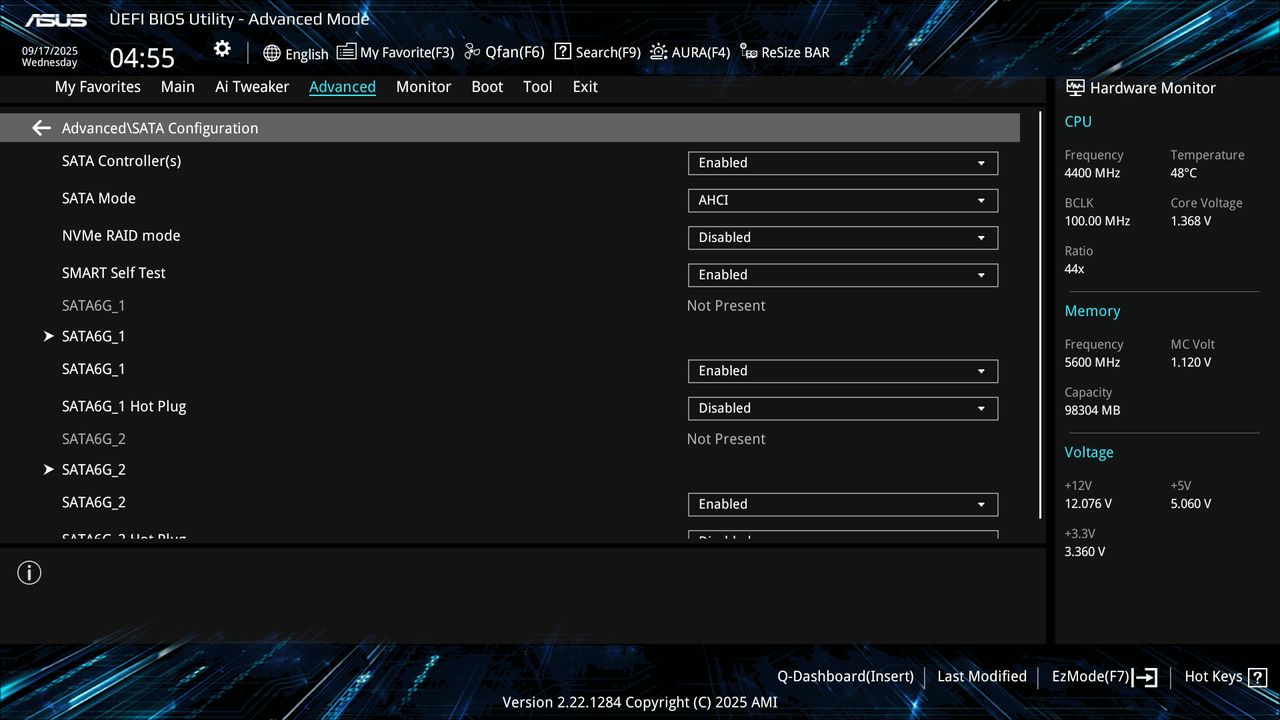 BIOS screenshot thumbnail