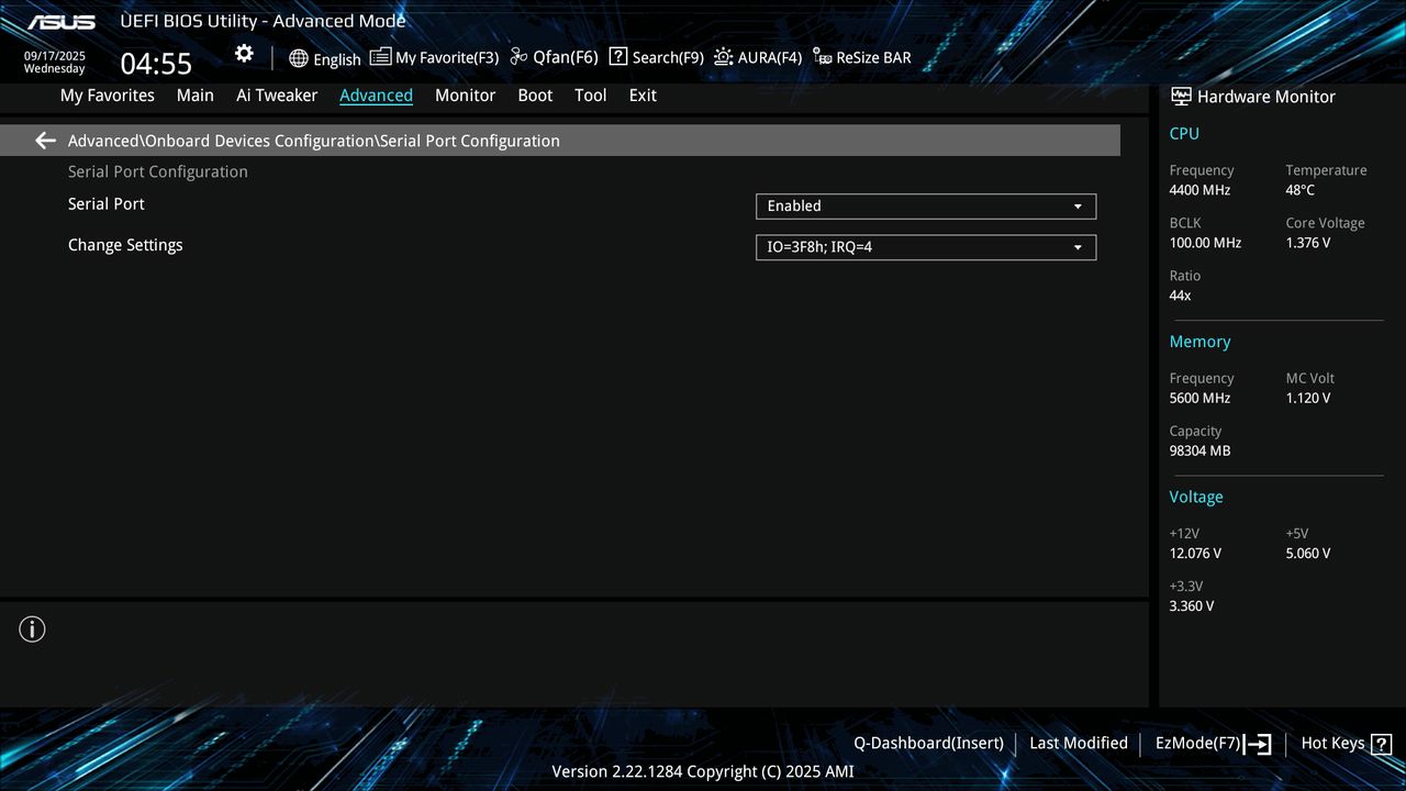 BIOS screenshot thumbnail