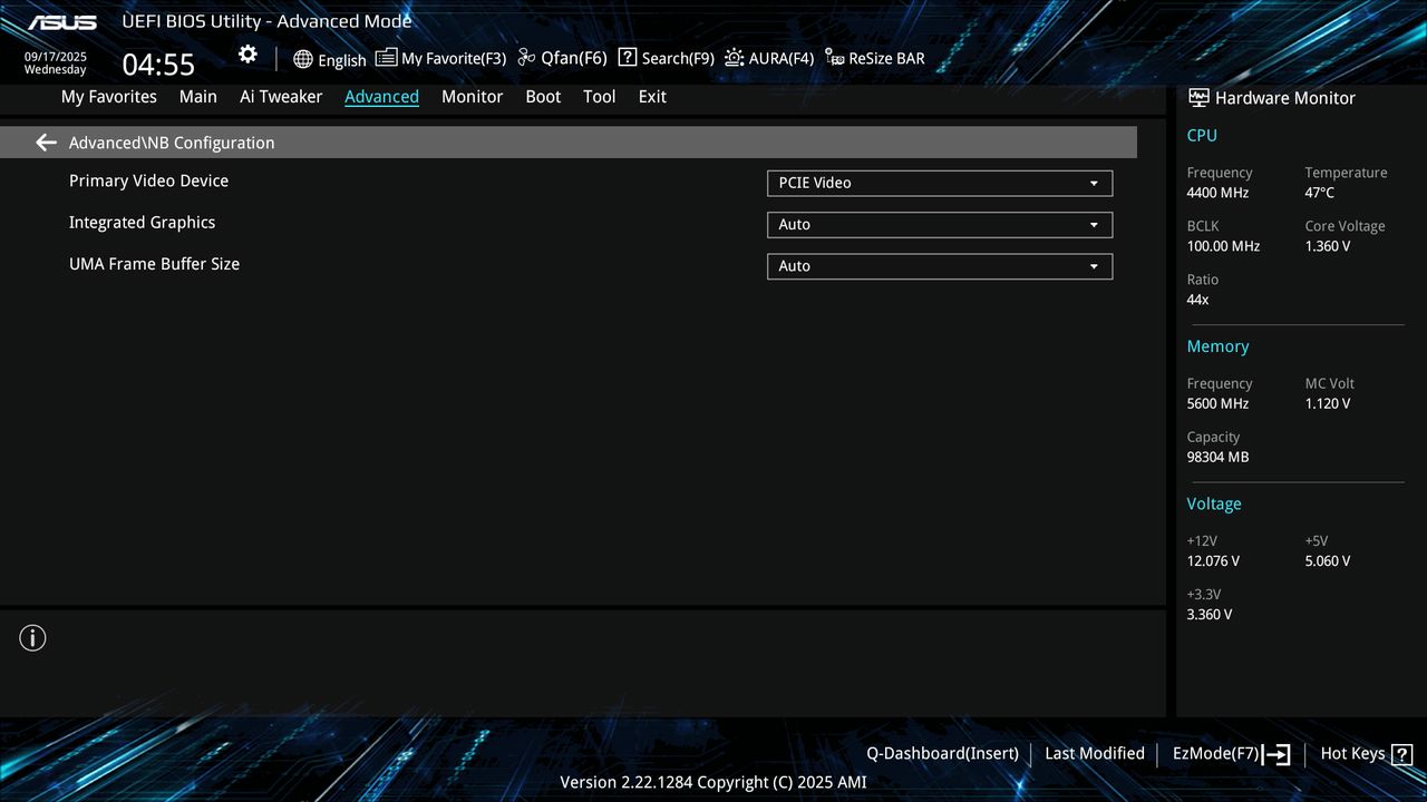BIOS screenshot thumbnail
