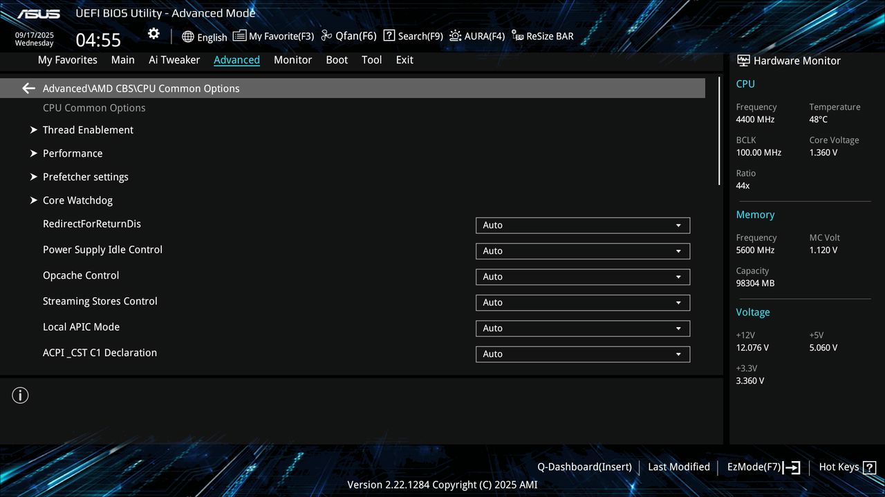 BIOS screenshot thumbnail