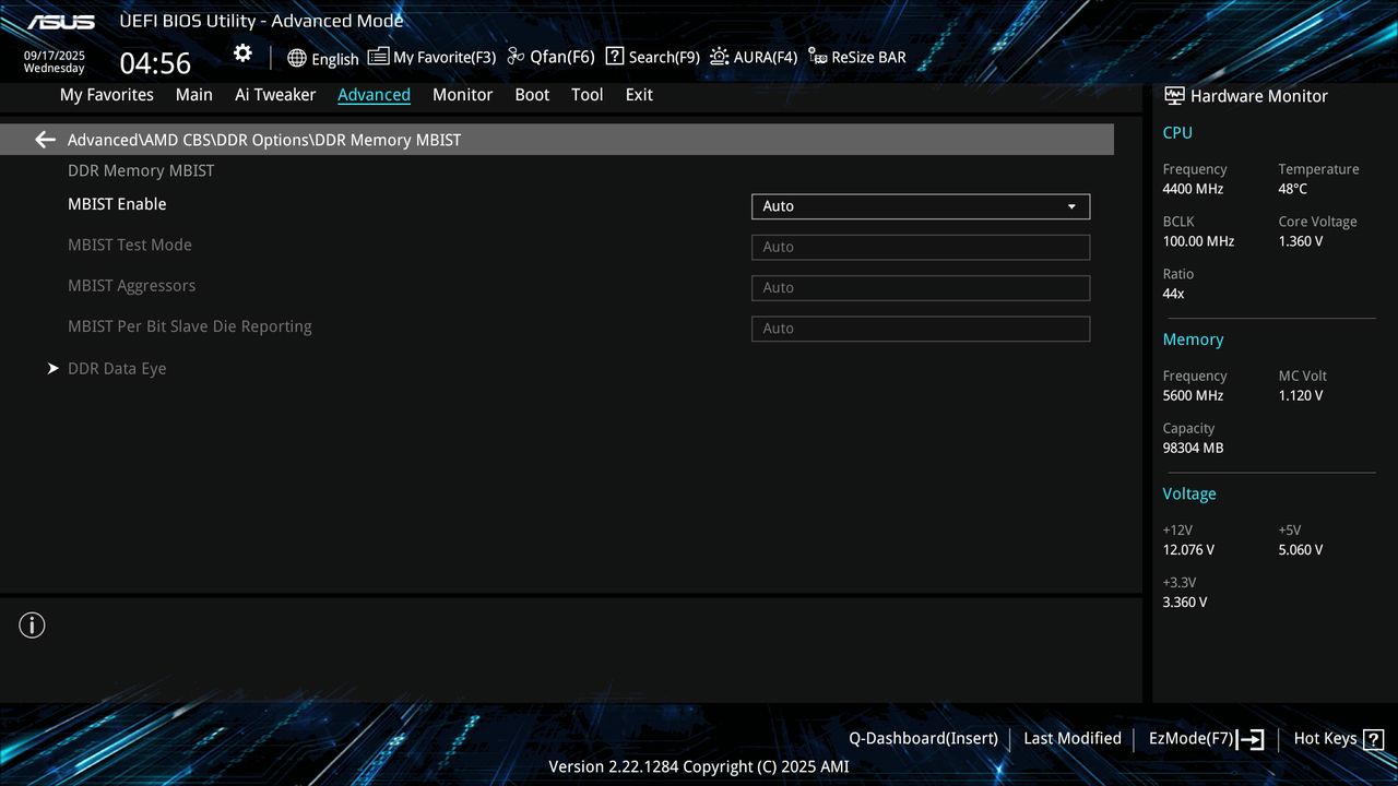 BIOS screenshot thumbnail
