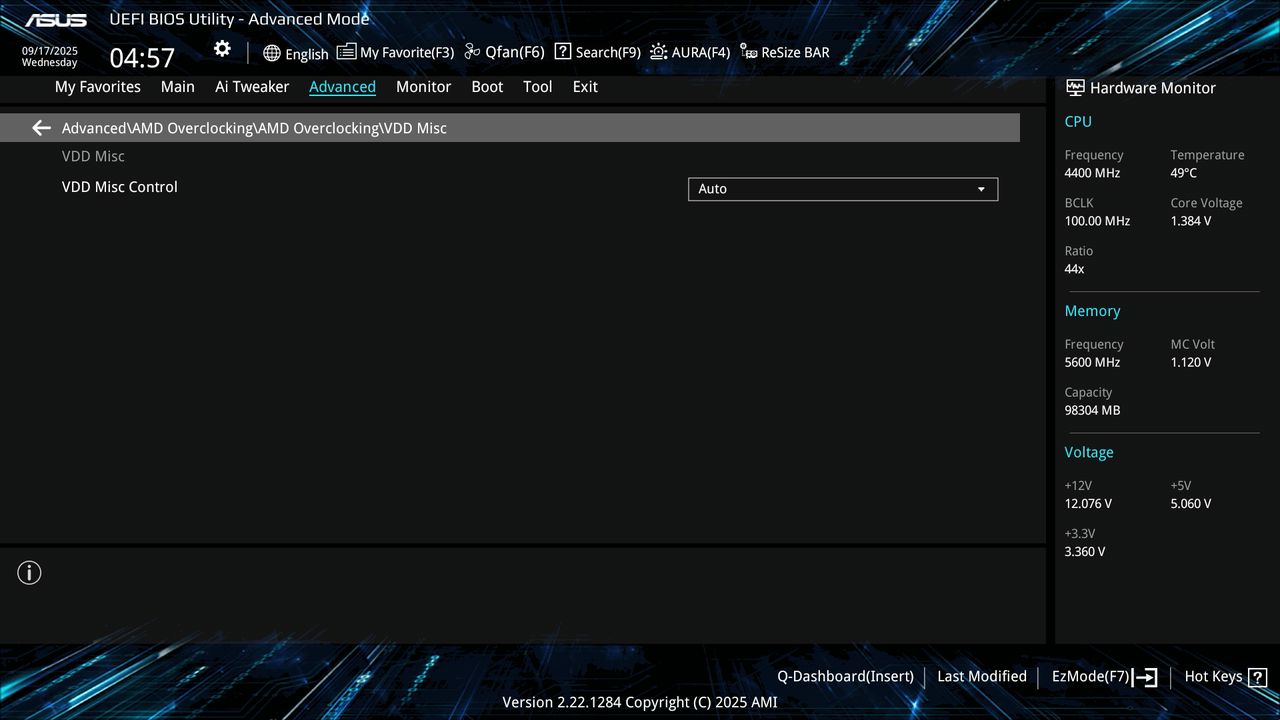BIOS screenshot thumbnail