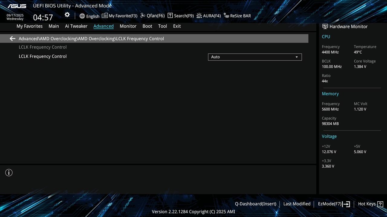 BIOS screenshot thumbnail