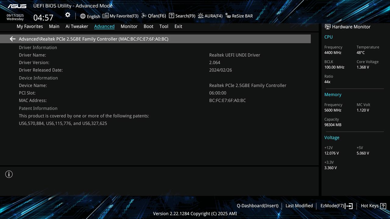 BIOS screenshot thumbnail