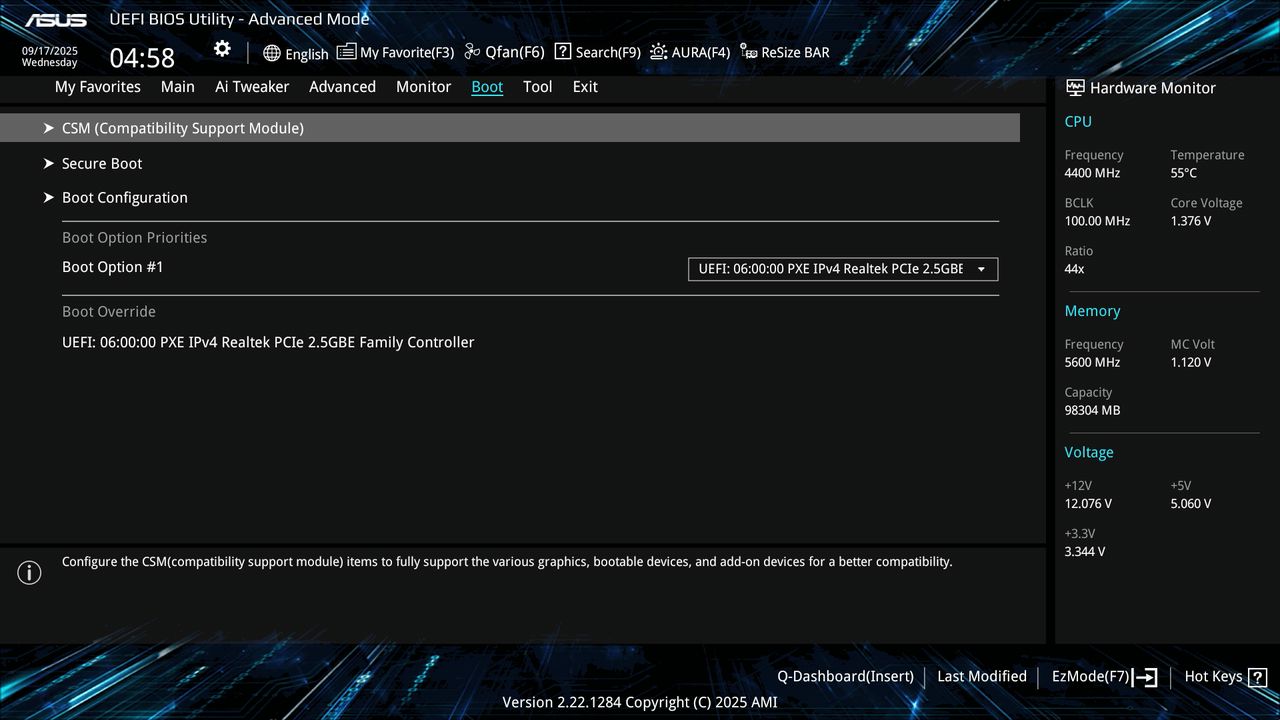 BIOS screenshot thumbnail