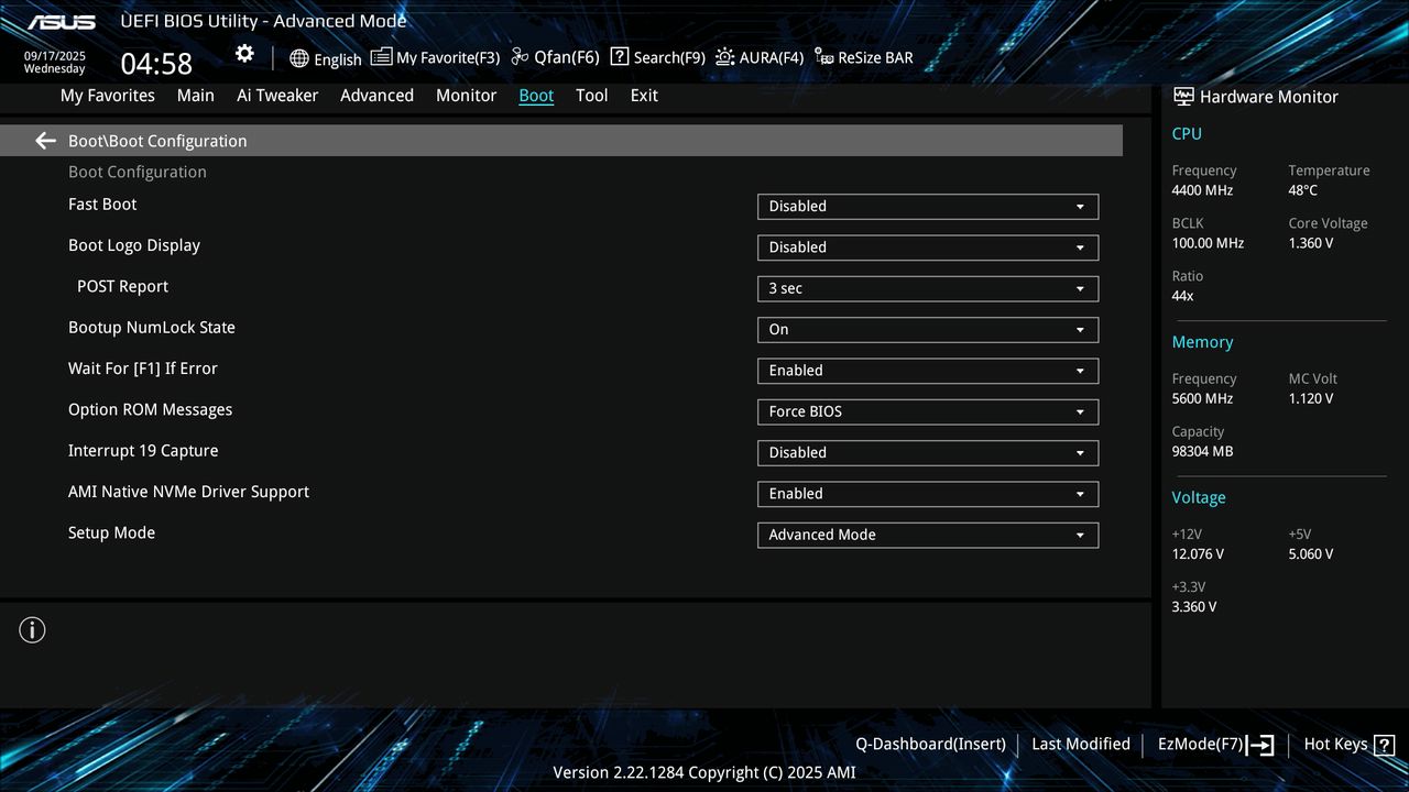 BIOS screenshot thumbnail