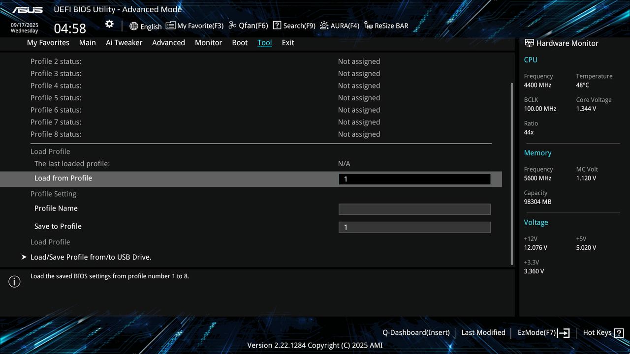 BIOS screenshot thumbnail