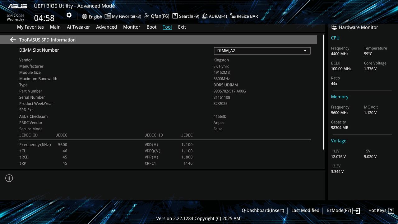 BIOS screenshot thumbnail