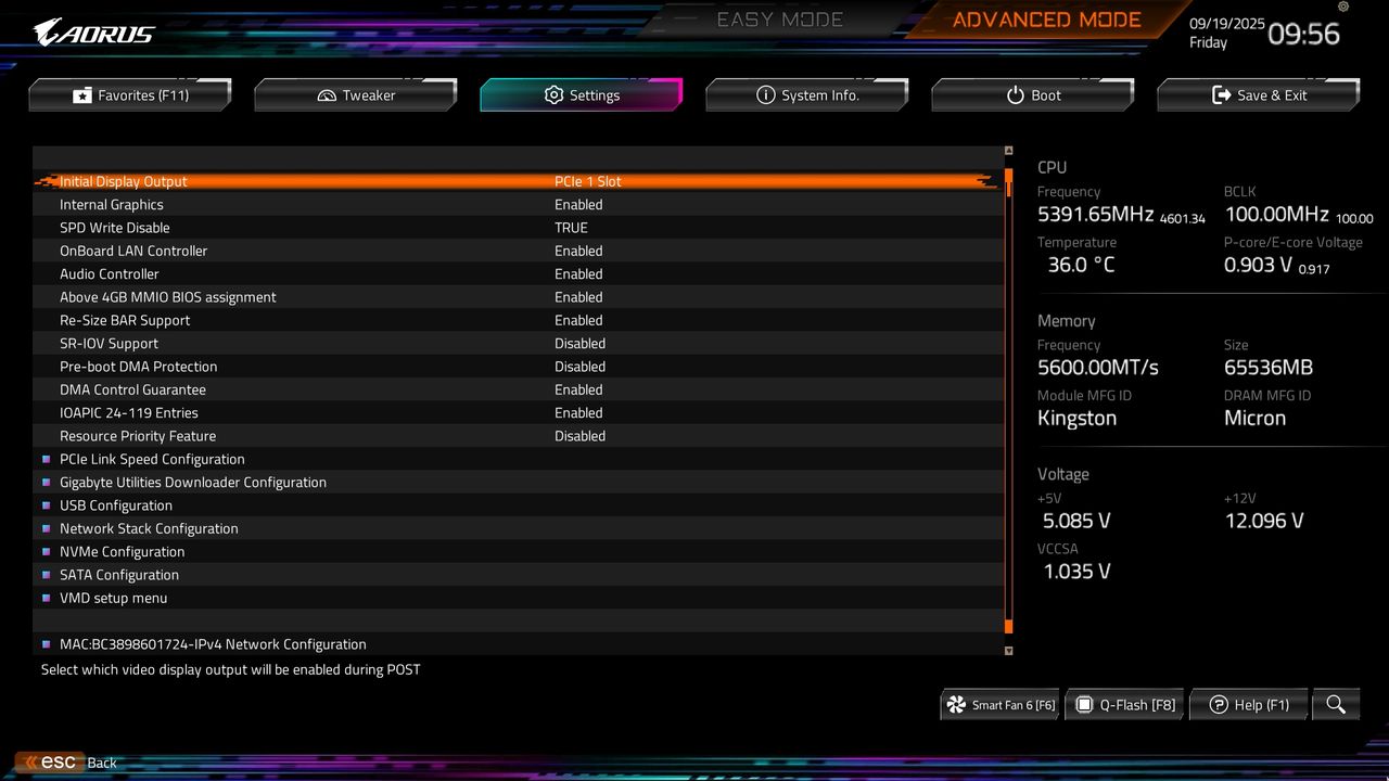 BIOS screenshot thumbnail