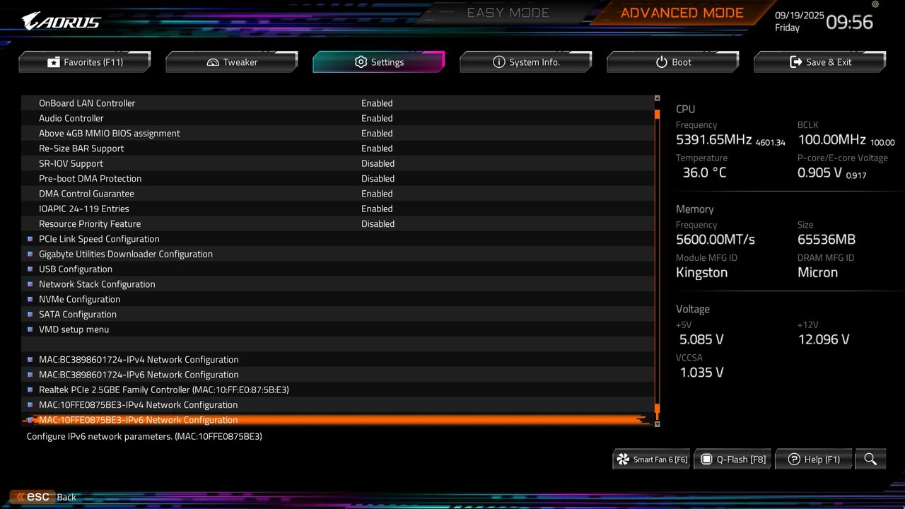 BIOS screenshot thumbnail