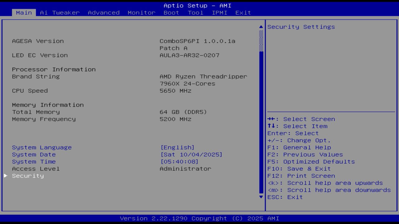 BIOS screenshot thumbnail