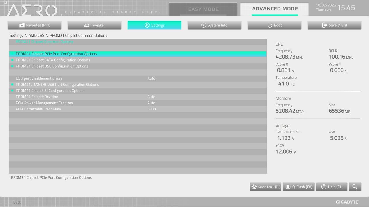 BIOS screenshot thumbnail