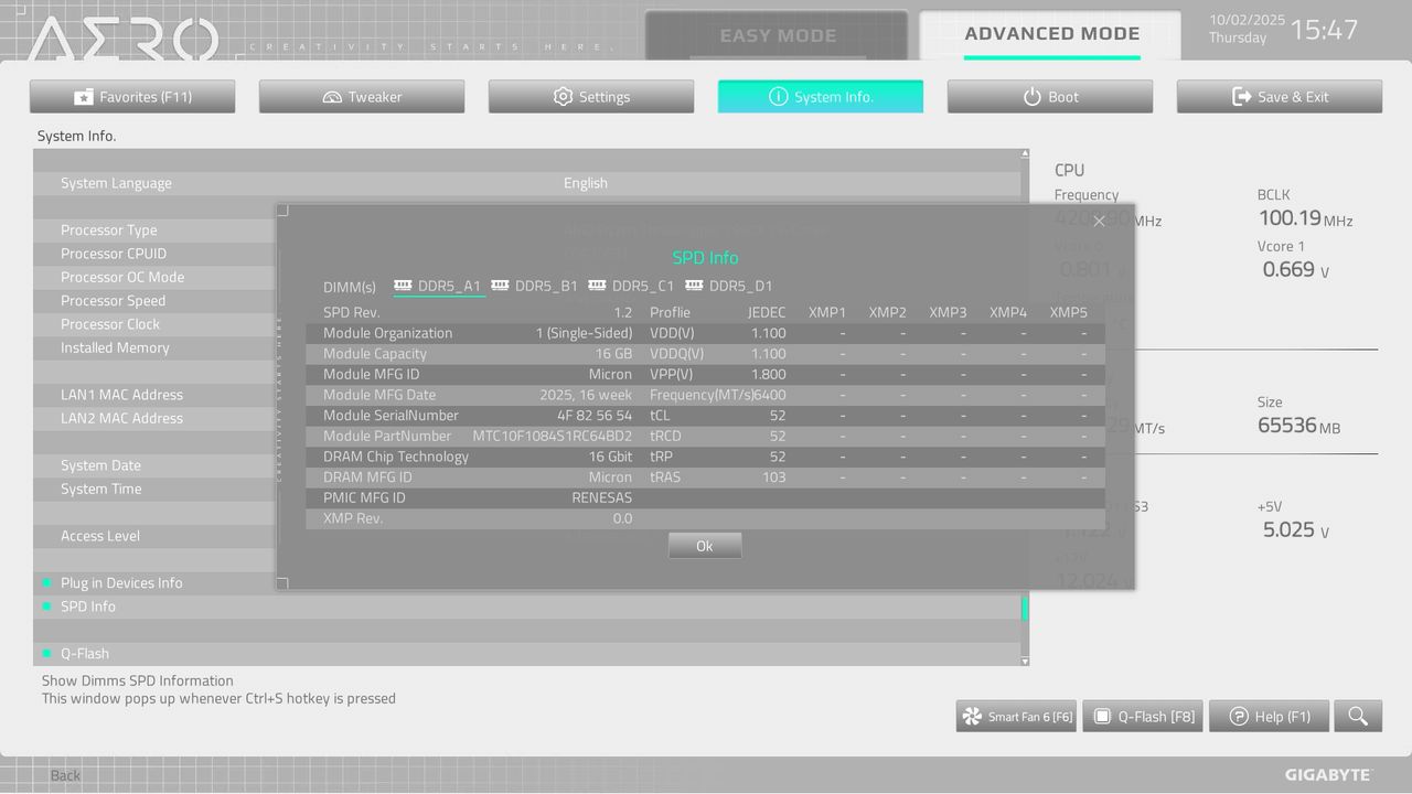 BIOS screenshot thumbnail