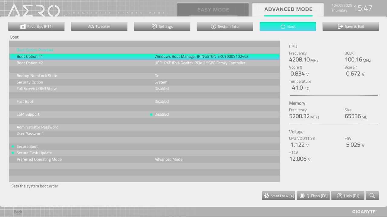 BIOS screenshot thumbnail