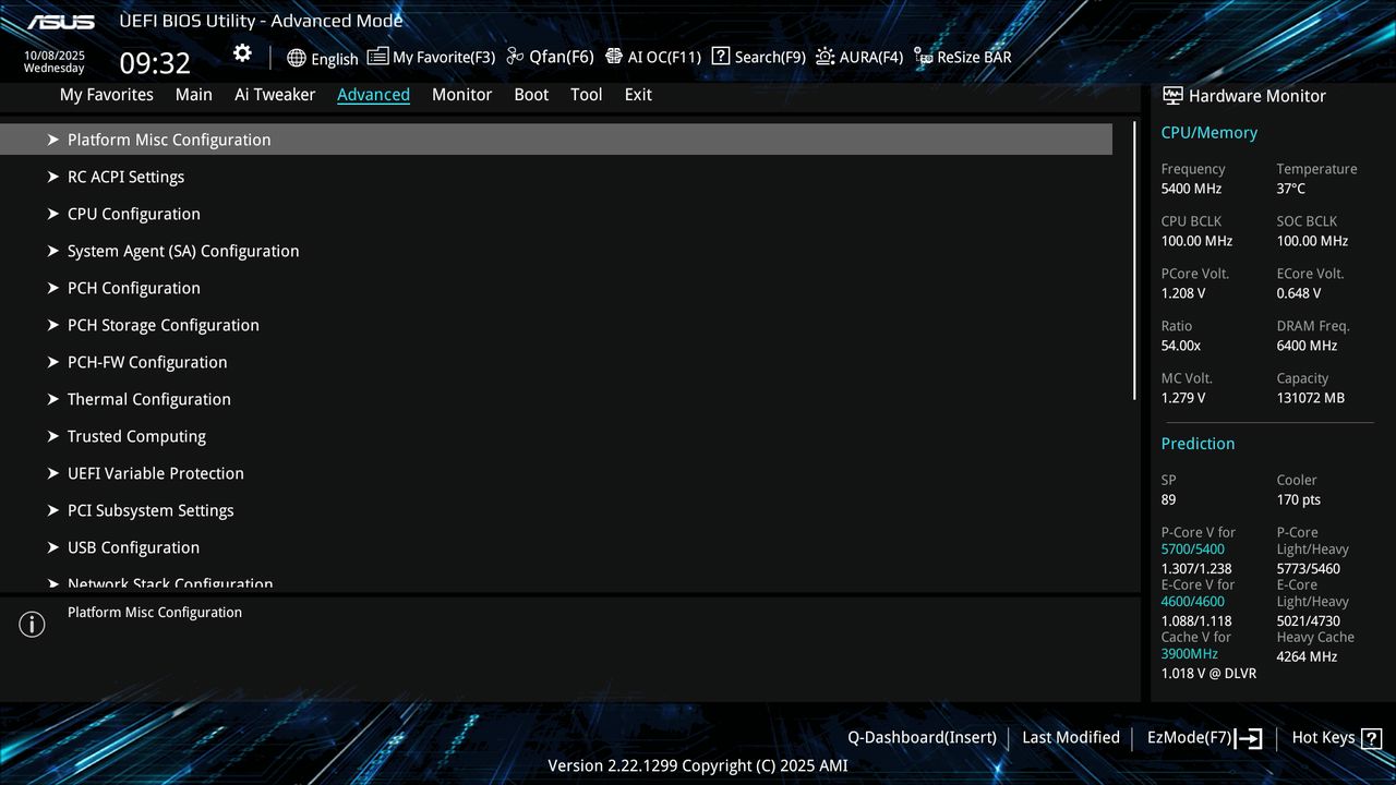 BIOS screenshot thumbnail