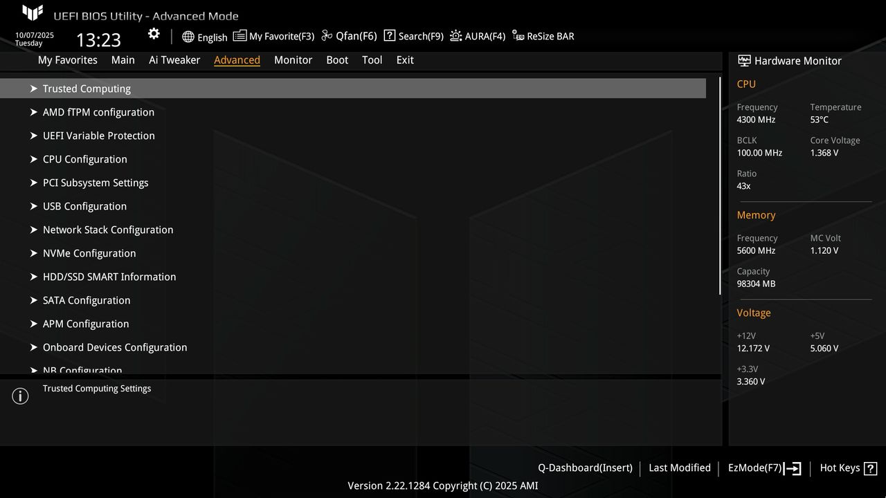 BIOS screenshot thumbnail