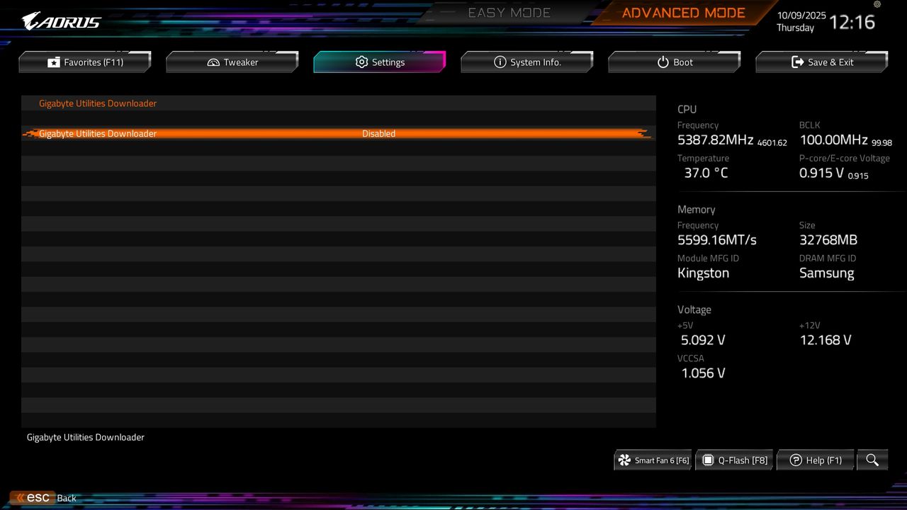 BIOS screenshot thumbnail