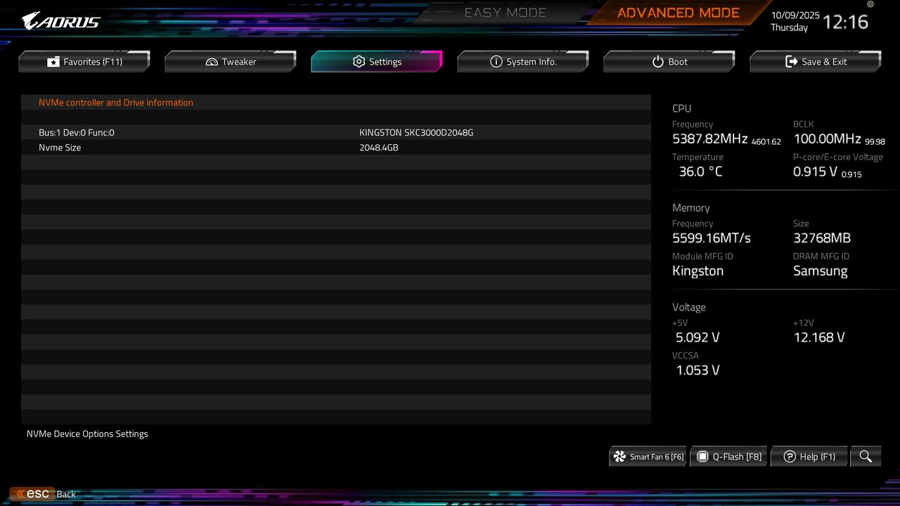 BIOS screenshot thumbnail