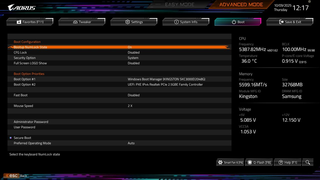 BIOS screenshot thumbnail