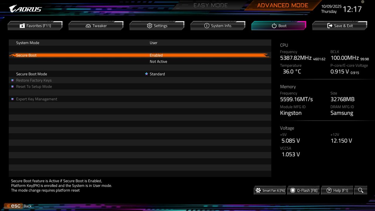 BIOS screenshot thumbnail
