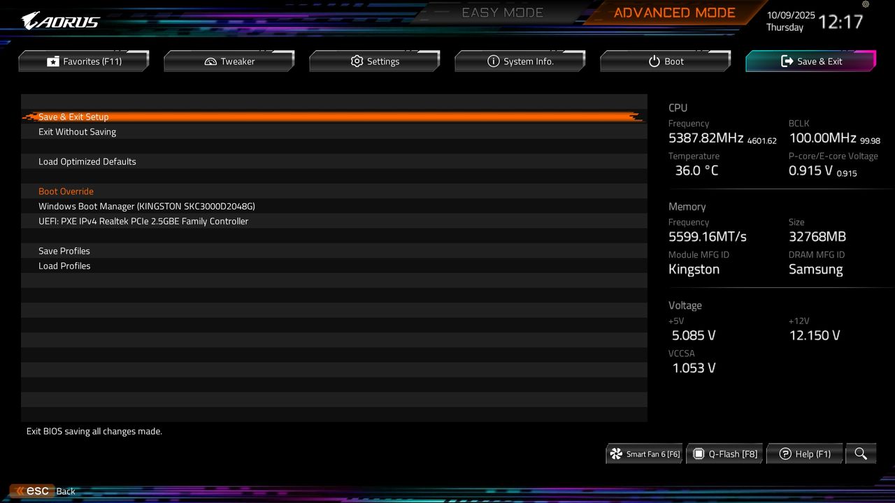 BIOS screenshot thumbnail