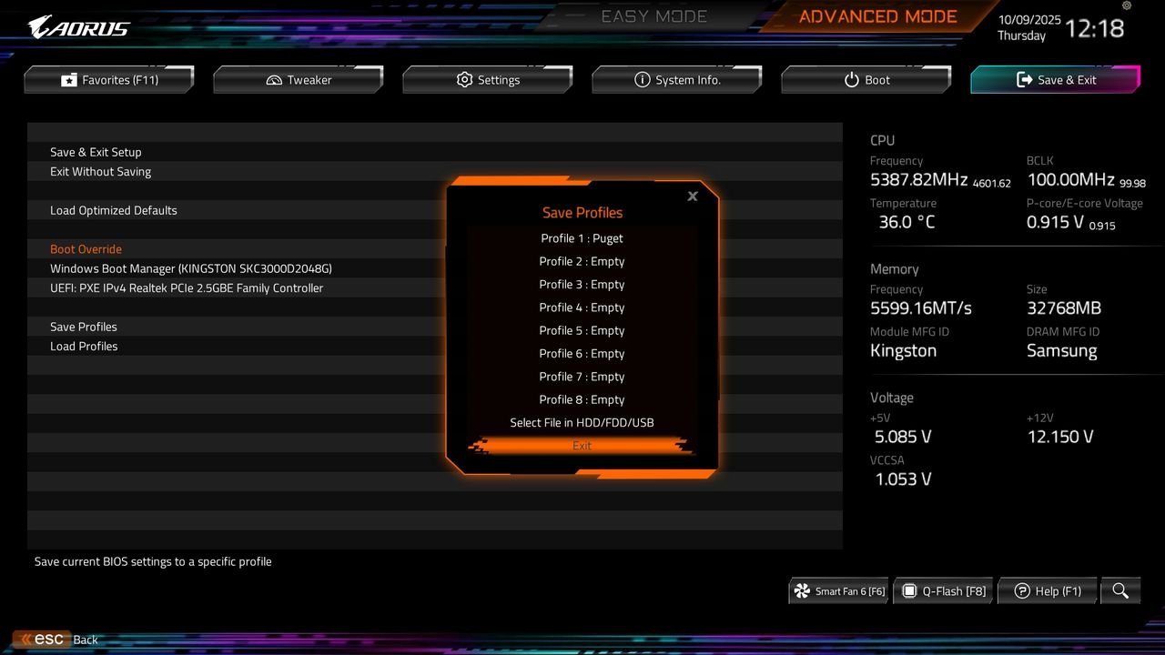 BIOS screenshot thumbnail