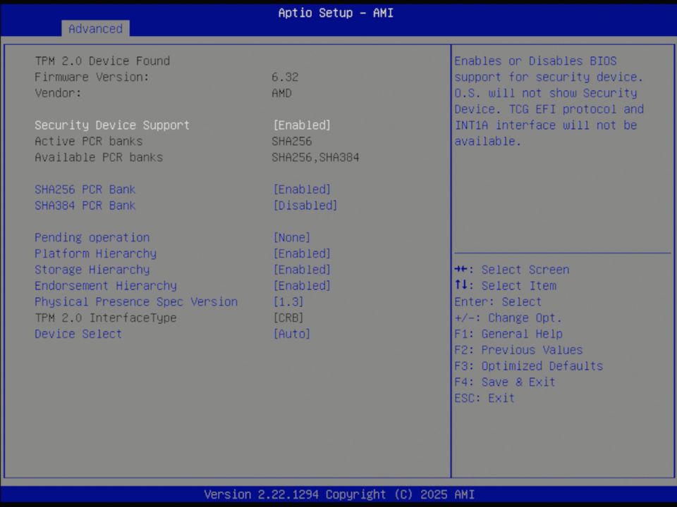 BIOS screenshot thumbnail