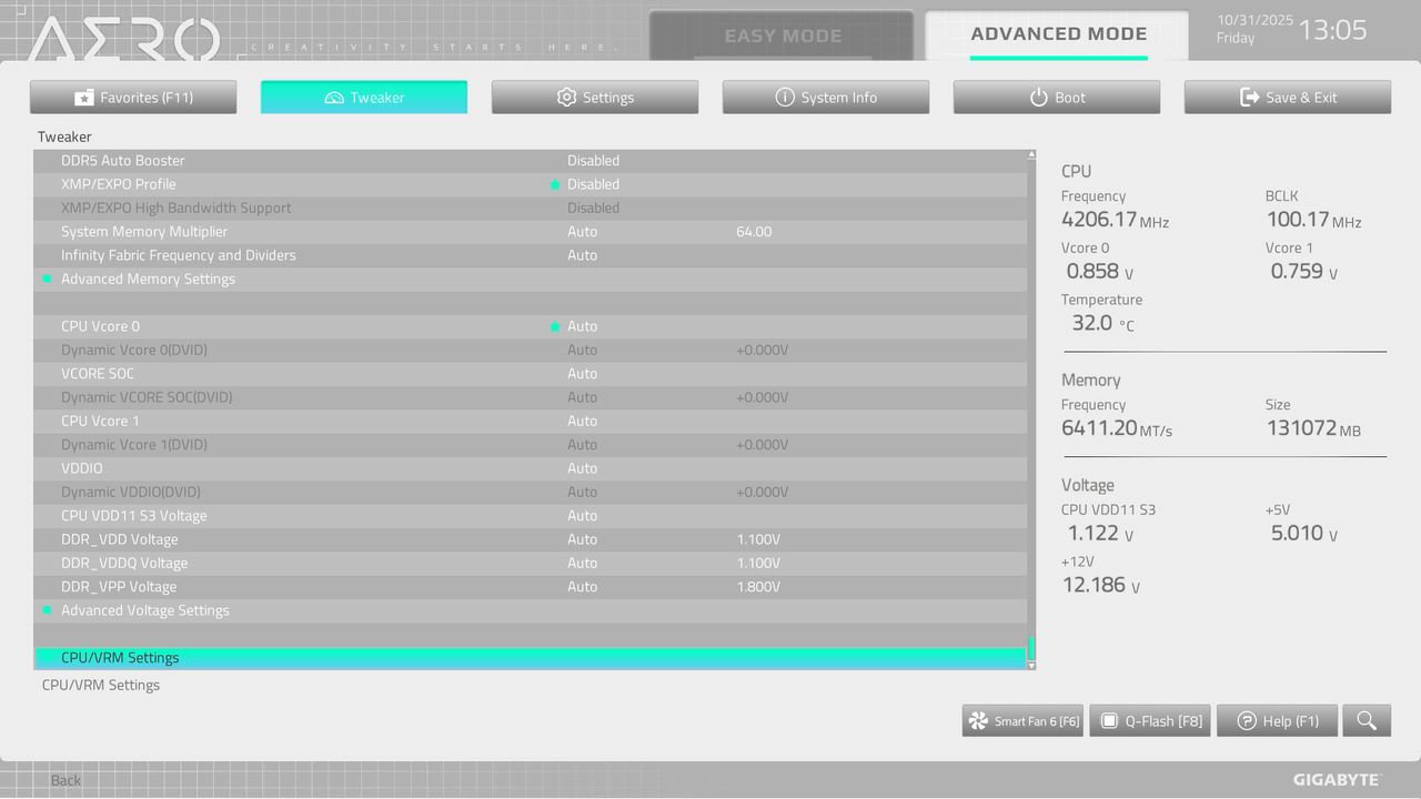 BIOS screenshot thumbnail