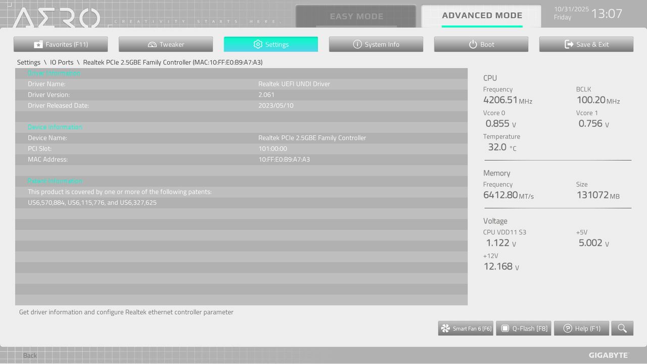 BIOS screenshot thumbnail