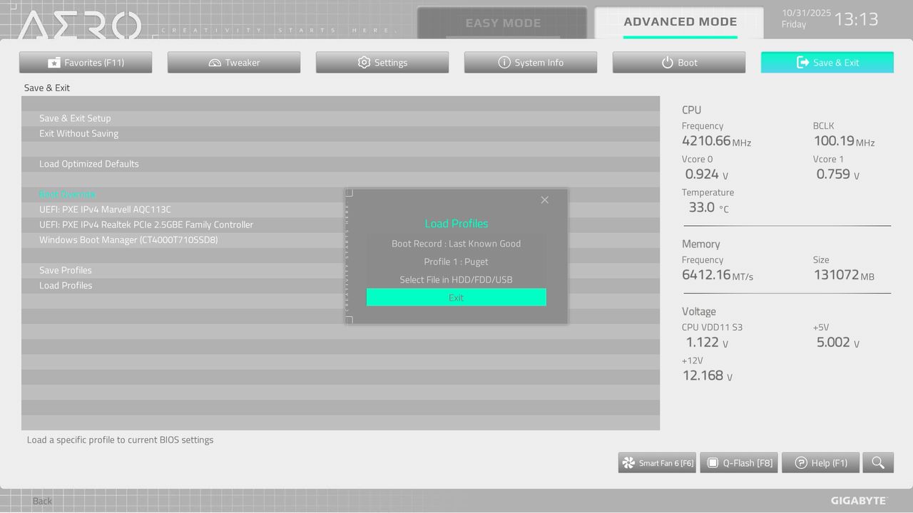 BIOS screenshot thumbnail