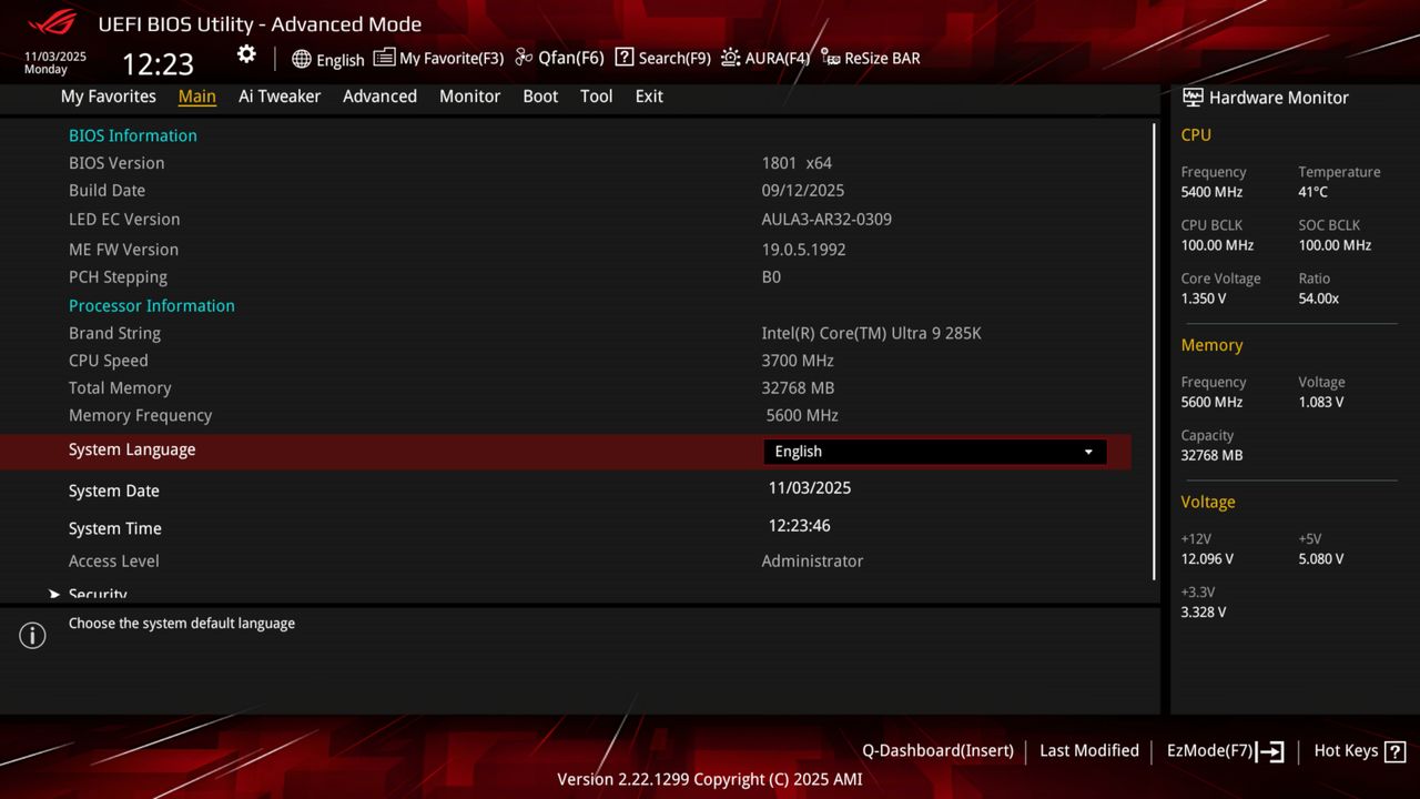 BIOS screenshot thumbnail