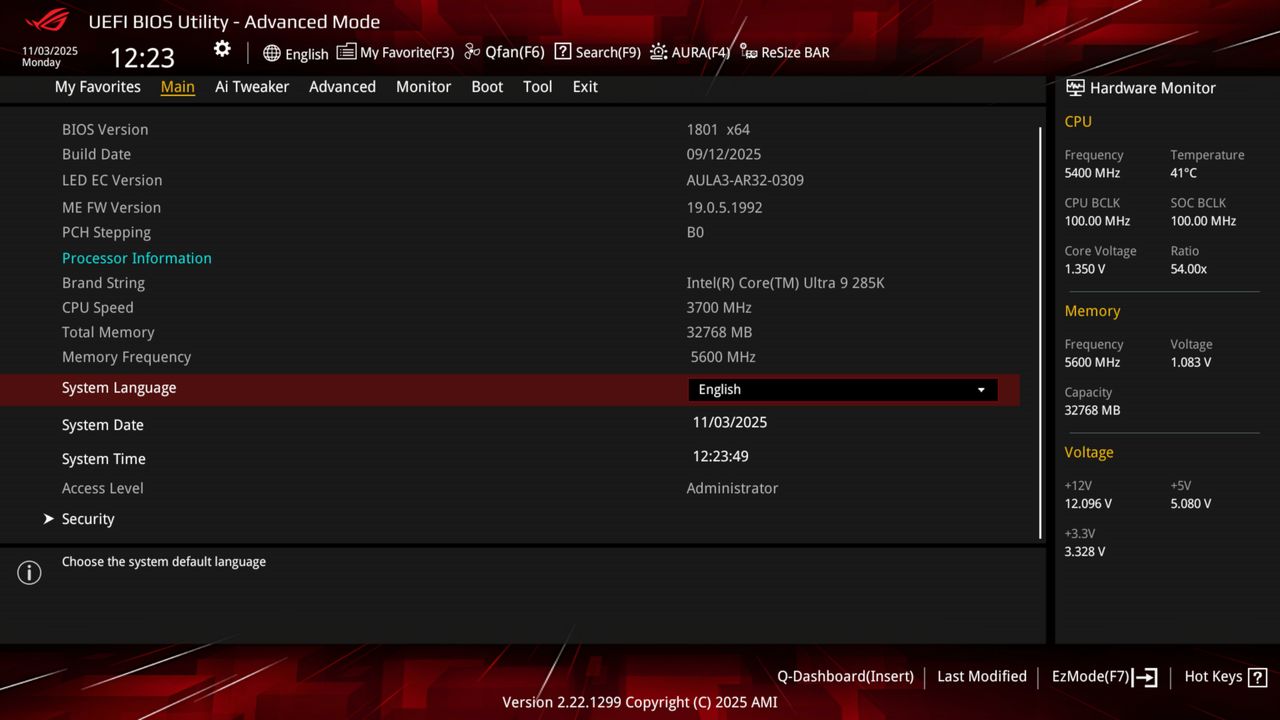 BIOS screenshot thumbnail