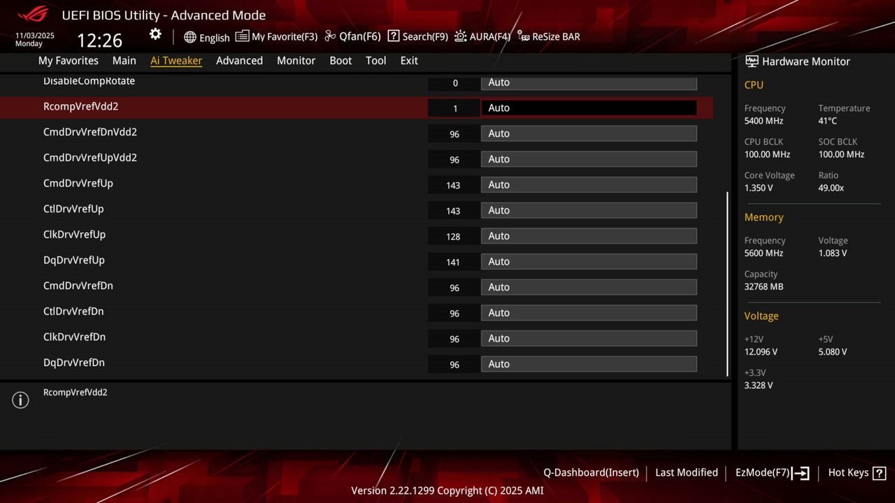 BIOS screenshot thumbnail