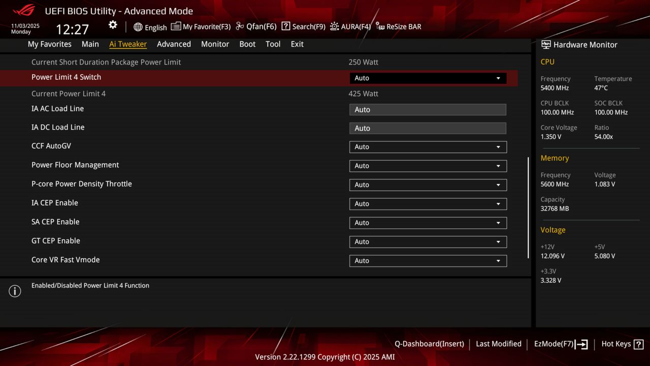 BIOS screenshot thumbnail