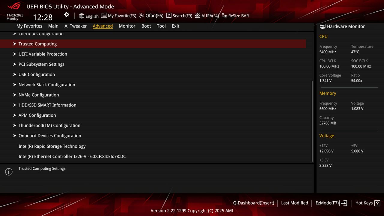 BIOS screenshot thumbnail