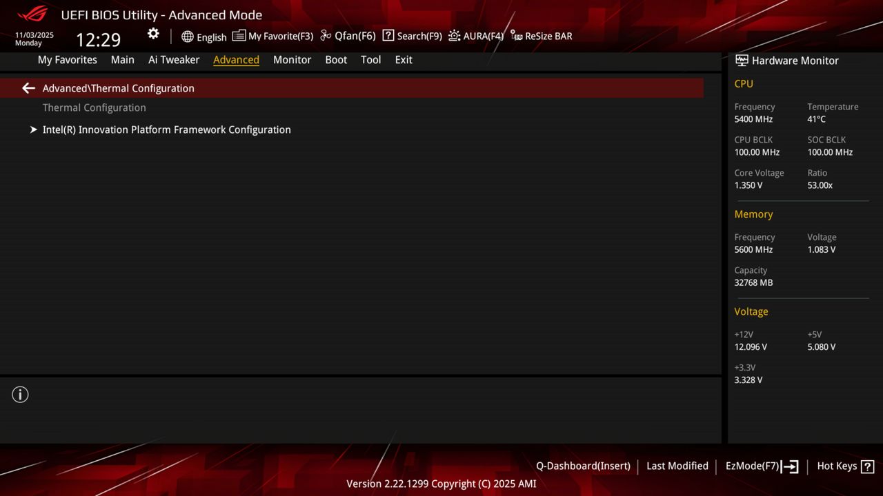 BIOS screenshot thumbnail
