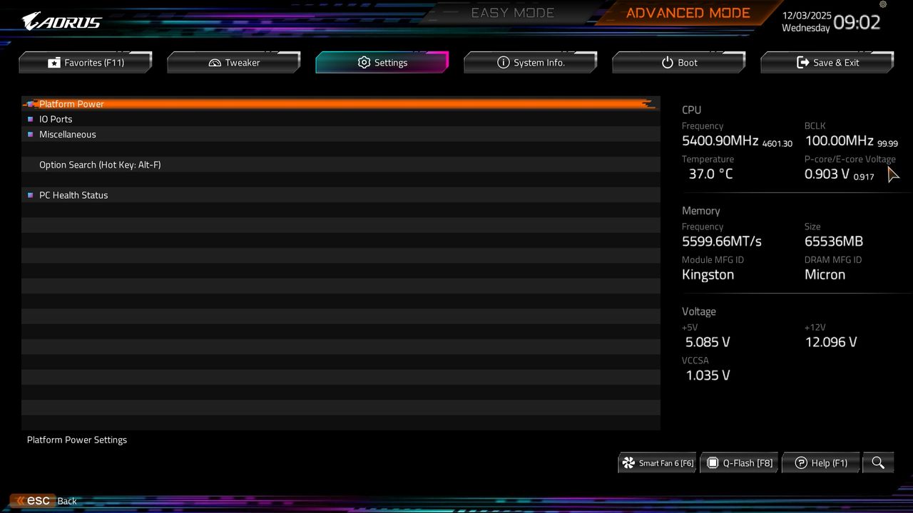 BIOS screenshot thumbnail