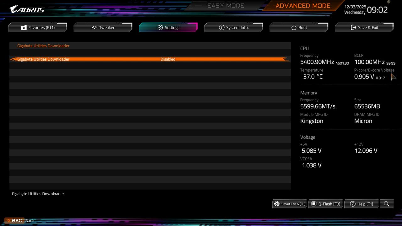 BIOS screenshot thumbnail