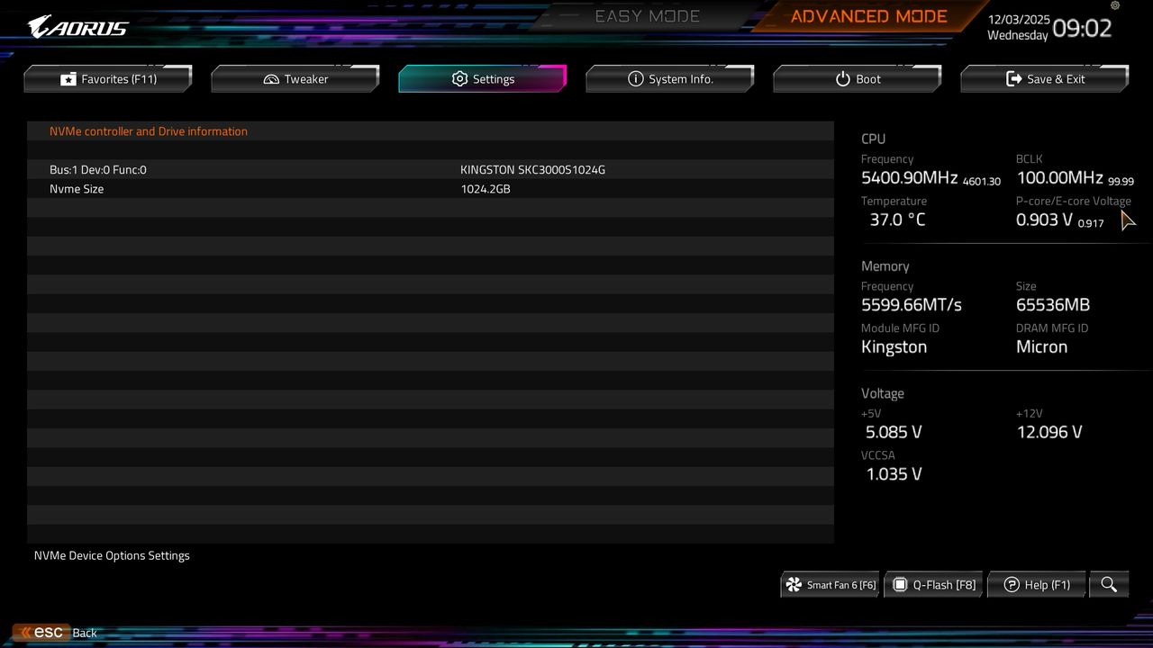 BIOS screenshot thumbnail