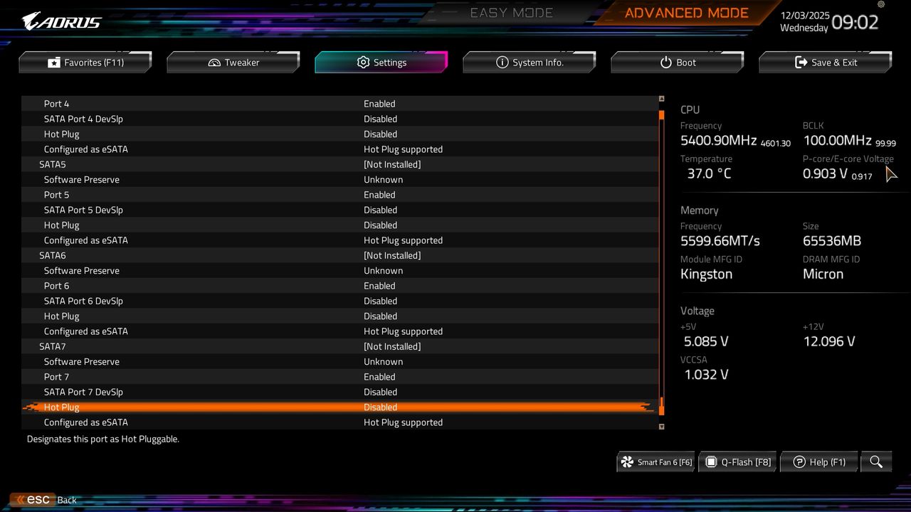 BIOS screenshot thumbnail